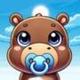 Baby Moo Deng logo