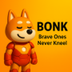 Brave Ones Never Kneel logo