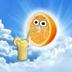 Half Orange Drinking Lemonade logo