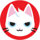 cat in a dogs world logo