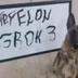 First Dog To Draw Grok logo
