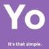 Yo, It's that simple logo