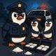 Busted Penguins logo