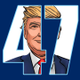 Official Trump 47 logo