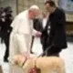 First Dog Blessed By The Pope logo