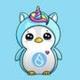 Penguin Unicorn Sui logo