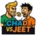 CHAD Vs JEET logo