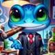 Blue Pepe Boss logo