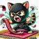 Ski Mask Kitten logo