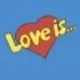 Love is... logo