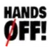 Mass Mobilization HANDS OFF logo