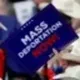 TRUMP DEPORTS logo