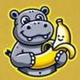 🍌Banana Moo Deng logo