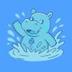 Ploppo The Hippo logo