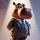 Hippa The Hippo Father logo