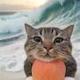 Peach Cat $SUI logo