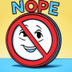 NOPE. logo