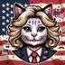 Kamala Harris Cat logo