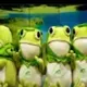 The Straight Frog logo