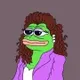 Elaine the Girl Pepe logo