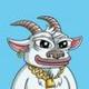 HORNY THE SUI GOAT logo
