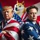 Trump Elon Doge logo