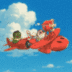 GHIBLI PORCO ROSSO logo