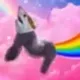 Farting Autistic Gorilla Shark logo