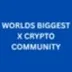 Worlds biggest x crypto com logo