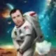 First fart on the moon logo