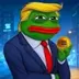 TRUMP PEPE logo