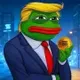TRUMP PEPE logo